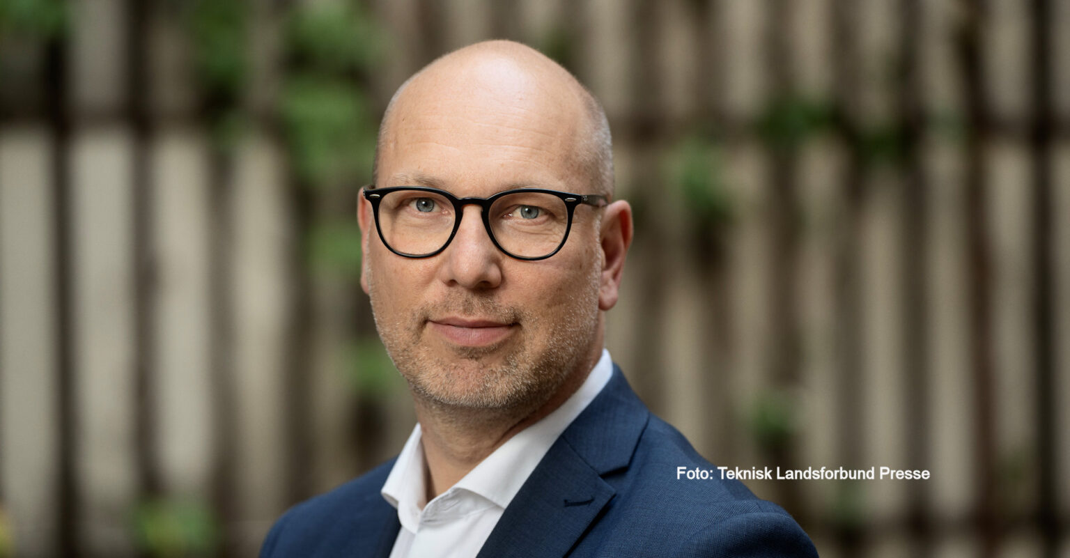 forbundsformand Jannik Frank Petersen fra Teknisk Landsforbund