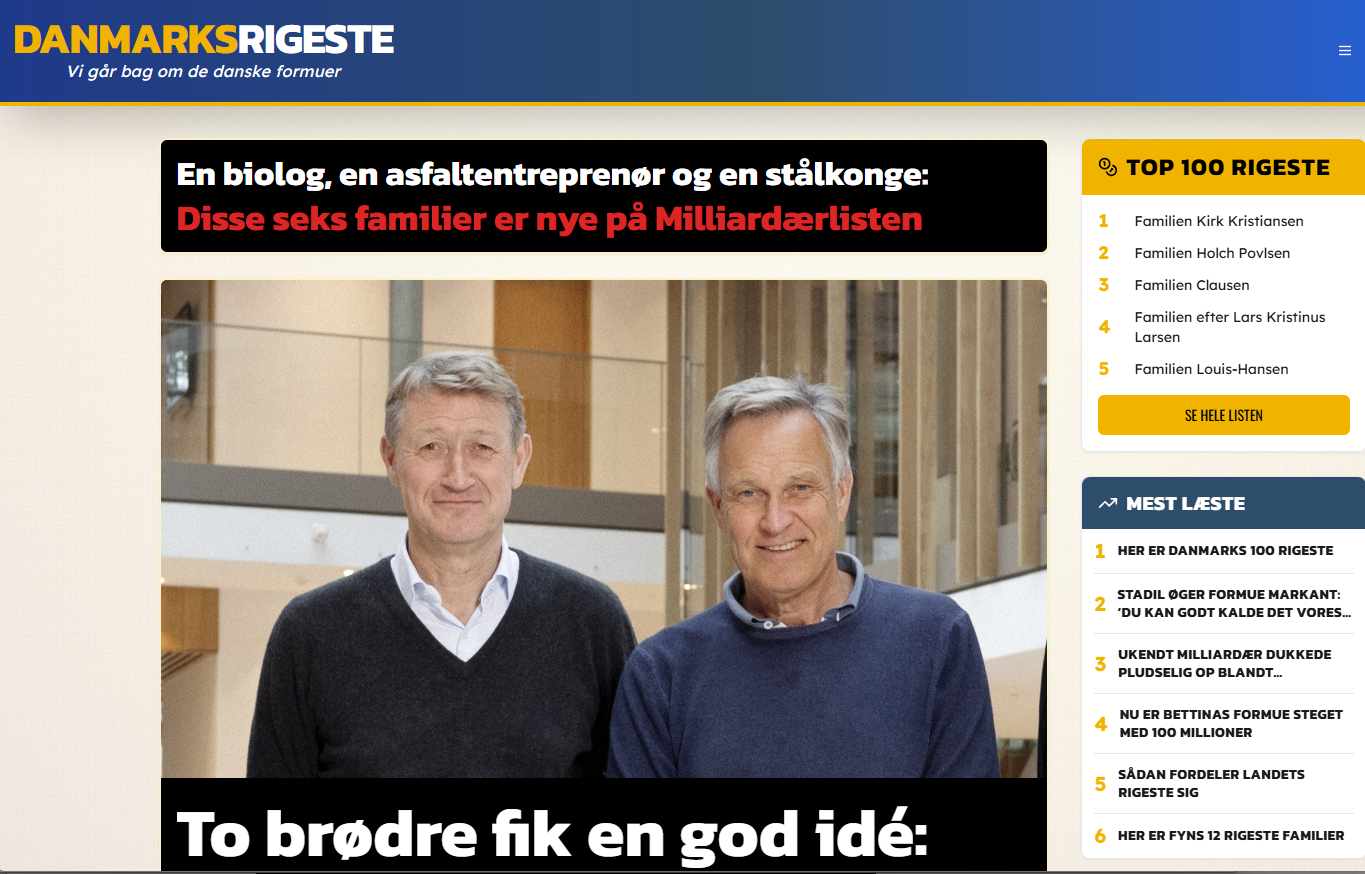 Danmarks Rigeste